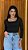 Calça Jeans MOM Cintura Alta Básica Lavagem Marmorizada Clara - Imagem 6