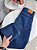 Calça Jeans MOM Cintura Alta Básica Lisa Lavagem Azul Escura | Sem Elastano - Imagem 5