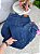 Calça Jeans MOM Cintura Alta Básica Lisa Lavagem Azul Escura | Sem Elastano - Imagem 4