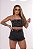 Cropped Jeans Feminino Sem Bojo Tomara Que Caia Lavagem Estonada Com Zíper - Blogueira - Imagem 7