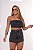 Cropped Jeans Feminino Sem Bojo Tomara Que Caia Lavagem Estonada Com Zíper - Blogueira - Imagem 9