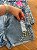 Short Jeans Feminino Cintura Alta Com Detalhes De Aplicações Douradas Nas Laterais | Sem Elastano - Imagem 9
