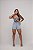 Short Jeans Feminino Cintura Alta Lavagem Clara Com Strass e Barra A Laser - Sem Elastano - Imagem 7