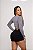 Short Jeans Feminino Cintura Alta MOM Preto com Brilho - Sem Elastano - Imagem 2