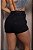 Short Saia Jeans Feminino Cintura Alta Lavagem Estonada Com Cinto | Sem Elastano - Imagem 5