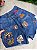 Short Jeans Feminino Country Boiadeira Cintura Alta Com Barra Costurada e aplicações em DTF - Imagem 4