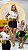 Cropped Scuba Feminino Nula Manga Babado Brasil | Coleção Copa Do Mundo - Tamanho Único - Imagem 4