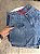 Short Jeans Feminino Cintura Alta Casual com Strass e Franjas de Brilho Na Lapela e Barra - Imagem 5