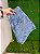 Short Jeans Feminino Cintura Alta Casual com Strass e Franjas de Brilho Na Lapela e Barra - Imagem 1
