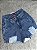 Short Jeans Feminino Cintura Alta Bordado Verão Marmorizado - Sem Elastano - Imagem 2