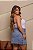 Saia Jeans Feminina Plus Size Marmorizada Com Strass Cintura Alta e Barra Chuleada | Sem Elastano - Imagem 3