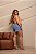 Short Jeans Plus Size Cintura Alta Com Barra Desfiada e Bordado de Margarida | Sem Elastano - Imagem 11