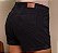 Short Jeans Plus Size MOM Feminino Cintura Alta – Preto Estonado e Barra | Sem Elastano - Imagem 13