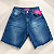Bermuda Jorts Jeans Feminina Cintura Alta 100% Algodão Sem Elastano Modablogueira - Imagem 2