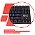 Teclado Mecânico Revo Hyperion Switch Red Compacto TKL 87 Teclas RGB Com Fio Preto - Imagem 3