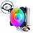 CPU Air Cooler Universal RGB C/ 2 HeatPipes de Cobre P/ Processadores Intel e AMD - Imagem 1