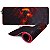 Mouse Pad Gamer Profissional Com LED RGB Grande 80x30cm Dragão - Imagem 1