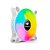 Cooler FAN 120mm - 12cm RGB P/ Gabinetes F9-L160WH C3 Tech Branco - Imagem 1