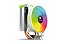 CPU Air Cooler Universal 120mm RGB C/ 4 HeatPipes de Cobre P/ Processadores Intel e AMD Branco - Imagem 1