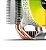 CPU Air Cooler Universal 120mm RGB C/ 4 HeatPipes de Cobre P/ Processadores Intel e AMD Branco - Imagem 2