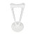 OPEN BOX - Suporte Gamer de Mesa Para Headset e Headphone Champions Branco - Imagem 3