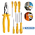 Alicate Universal 8 Polegadas + Jogo De Chave Fenda e Phillips 6 Peças Tramontina Kit Ferramentas - Imagem 1