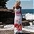 Vestido feminino de primavera com estampa floral sem costas - Imagem 14