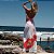 Vestido feminino de primavera com estampa floral sem costas - Imagem 4