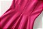 Vestido fashion com fivela de strass sem mangas e ombro frio - Imagem 5