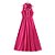 Vestido fashion com fivela de strass sem mangas e ombro frio - Imagem 7