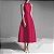 Vestido fashion com fivela de strass sem mangas e ombro frio - Imagem 6