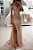 Vestido longo de lantejoulas feminino com gola redonda alta, vestido sexy fora d - Imagem 8
