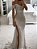 Vestido longo de lantejoulas feminino com gola redonda alta, vestido sexy fora d - Imagem 6