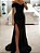 Vestido longo de lantejoulas feminino com gola redonda alta, vestido sexy fora d - Imagem 2