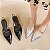 Sandálias Slingback de dedo apontado para mulheres, sapatos simples e elegantes - Imagem 16