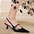 Sandálias Slingback de dedo apontado para mulheres, sapatos simples e elegantes - Imagem 2