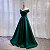 Vestido de noite verde escuro - Imagem 2