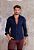 Camisa Malha Azul Martinho - Imagem 1
