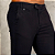 Calça Alfaiataria  Preto Slim Com Risca De Giz - Imagem 2