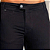 Calça Alfaiataria  Preto Slim Com Risca De Giz - Imagem 3