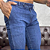 Calça Jeans Bolso Faca Cos Italiano - Imagem 4
