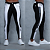 Calça preta com branco e silk lateral - Imagem 1