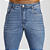 Calça Jeans Com Bigode A Laser E Acessórios Prata - Imagem 3