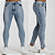 Calça Jeans Com Lavanderia Sky Klin E Acessórios Pratas - Imagem 1