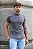 Camiseta Cinza Gola Media Fiji - Imagem 4