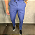 Calça Alfaiataria Florença com regulagem lateral – Azul - Imagem 1