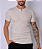 Camiseta Henley  Bege - Imagem 1