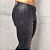 Calça Jeans Escura, Com Bolso Faca, Pinça Na Frente E Acessórios Ouro Velho - Imagem 2