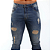 Calça Jeans com Devorê e Lavagem Sky Clean - Imagem 3