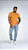 Calça Jeans Slim com Delavê - Imagem 4